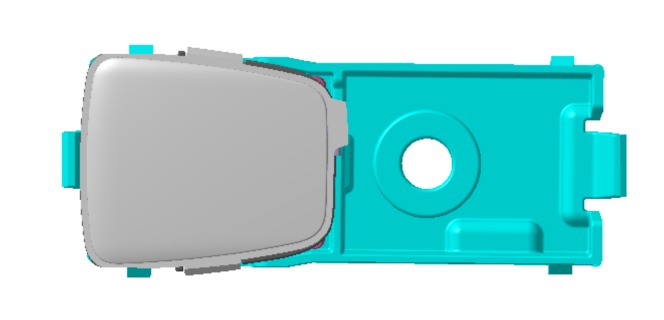 北汽集團左后頂燈